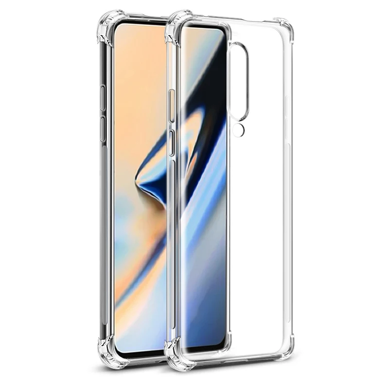 Чехол для Oneplus 7 Pro [Air Cushion] Oneplus7 военный защитный чехол из ТПУ противоударный