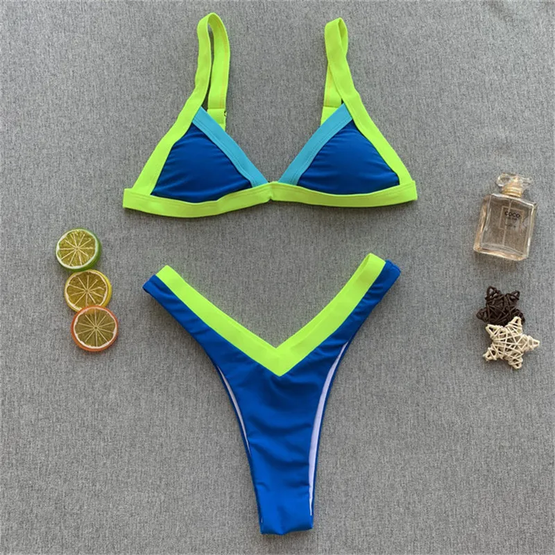 

Cikini Sexy Bikini 2020 Bandage Micro Brazilian Bikini Set Push Up Swimwear Women Fashion Swimsuit Bat Thong Beach