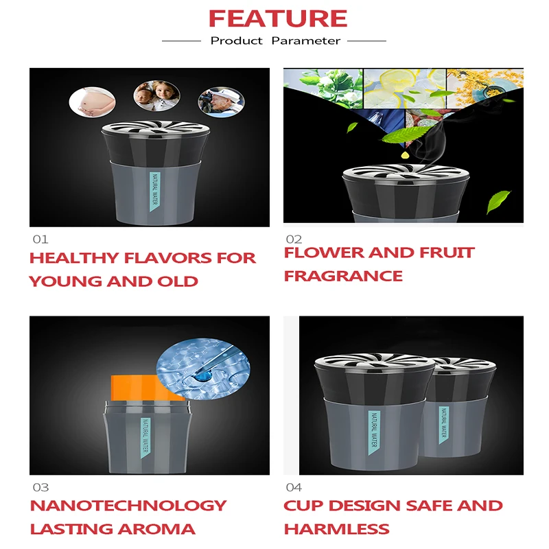 Автомобильный Стайлинг освежитель воздуха свежий вкус Наклейка для Volkswagen VW Passat B6