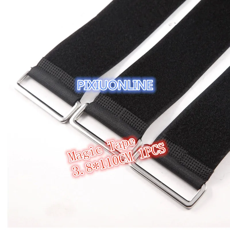 

1PCS/LOT YT1121 Hasp Hookloop Nylon Fastening Tape Magic Tape Black Cable Tie Wide 3.8 cm Length 110 cm Sell at a Loss