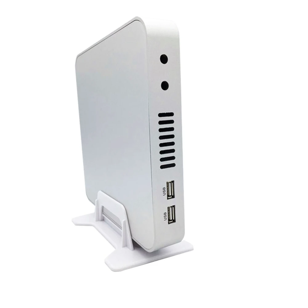 Безвентиляторный микро ПК Intel Celeron 1007U1037U двухъядерный 1,5 ГГц Barebone мини настольный ПК Встроенный с Windows 7/xp 2 Гб ram 32 Гб SSD