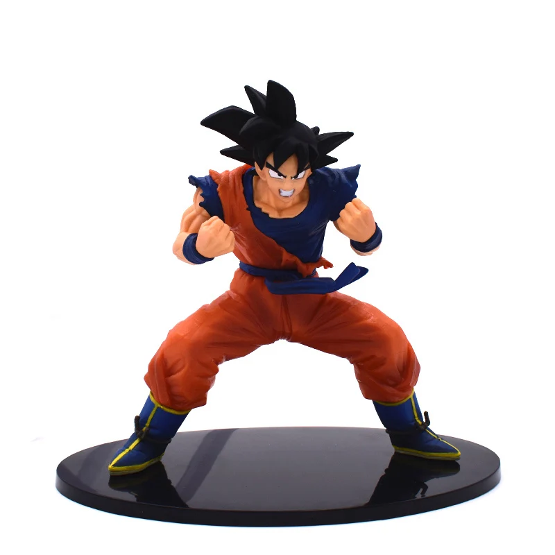 S NO BOX 11-23 см Dragon Ball Z Super Goku Son Gohan Broly Vegeta Cell Frieza Buu Broli trunks лопуха ПВХ Фигурки коллекционные игрушки - Цвет: S NO BOX