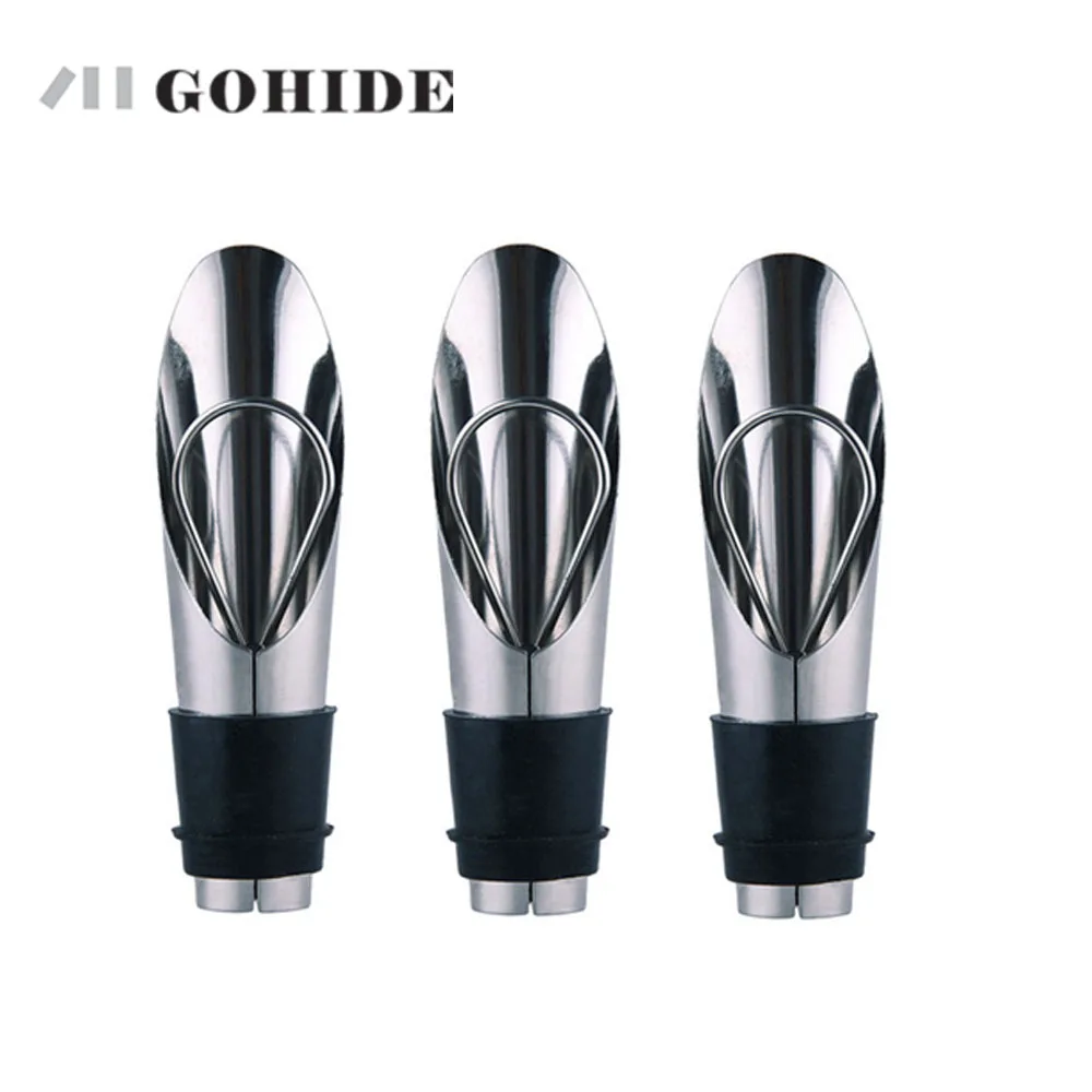 GUH 3 шт./лот пробка для вина из нержавеющей стали прибор розлива Двойная винной
