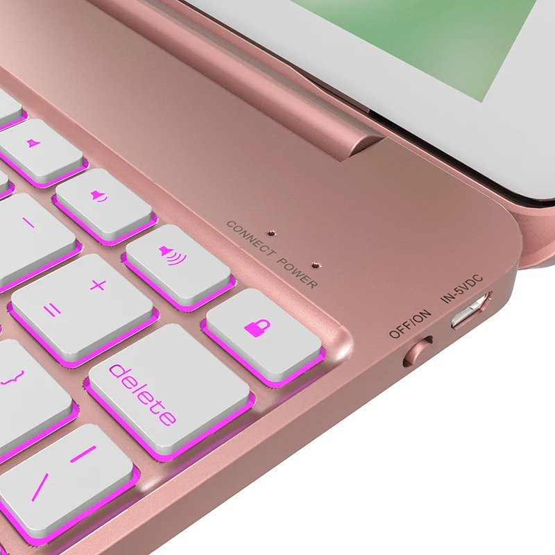 Для iPad 2018 чехол клавиатура для 2017 Air 2/1 Pro 9 7 с клавиатурой беспроводной Bluetooth 4 0