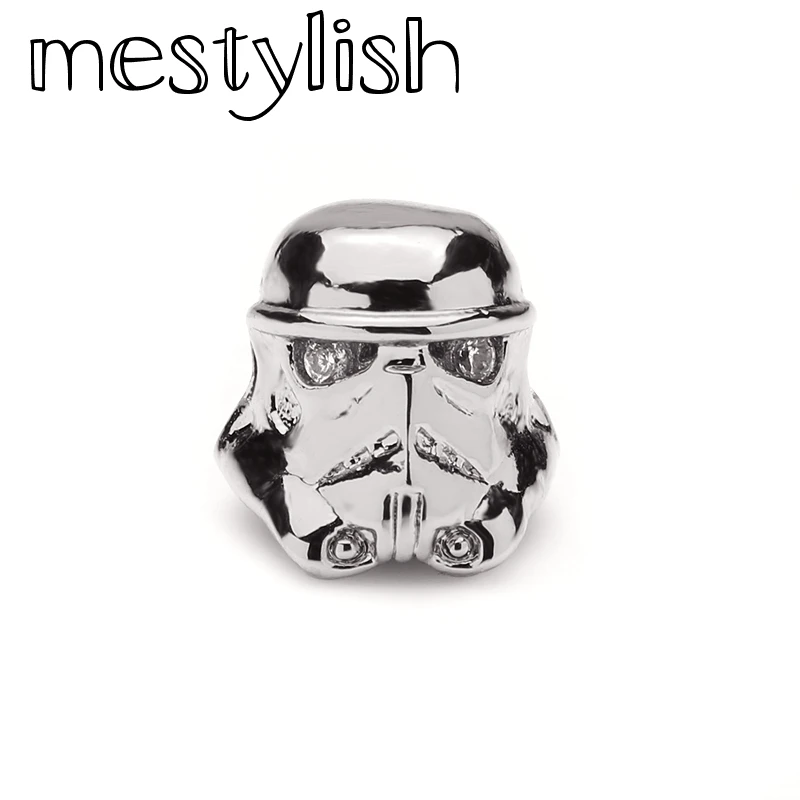 Новый дизайн Mestylish микро инкрустация циркон голова хеллбоя шарм бусины ювелирные