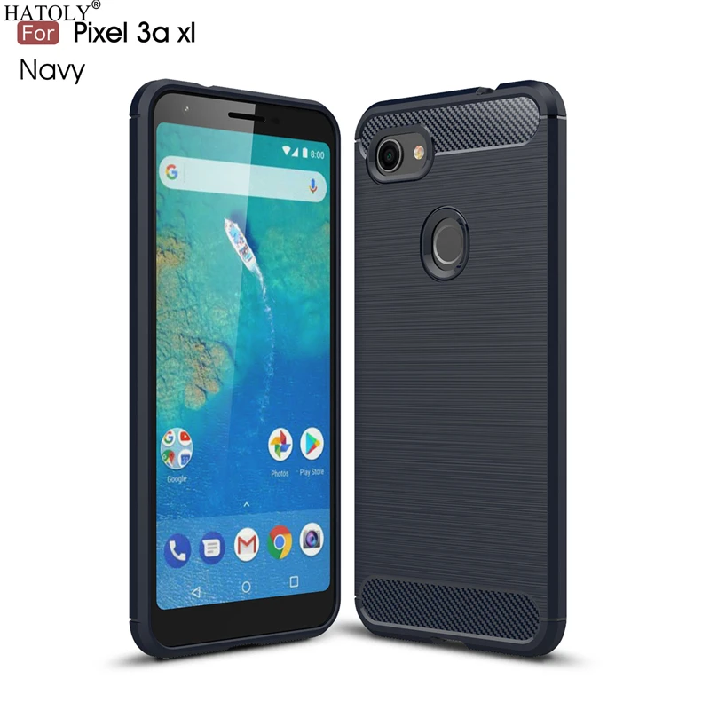 For Cover Google Pixel 3a XL Case G020C Business Style Silicone Rubber Soft TPU Bumper Phone 6.0&quot | Мобильные телефоны и