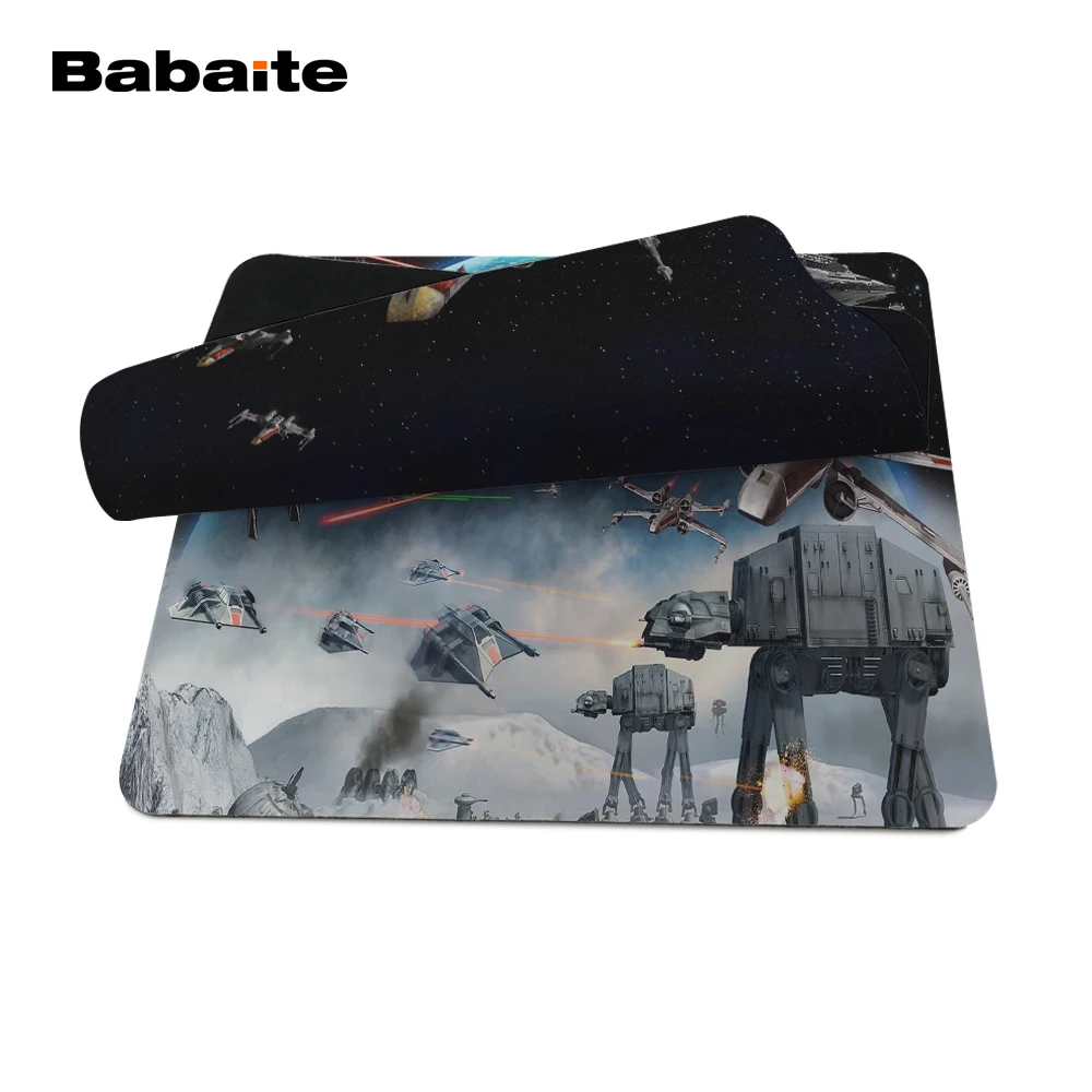 Babaite Топ игровой коврик для мыши принт Звездные войны R2D2 робот стиль прочный
