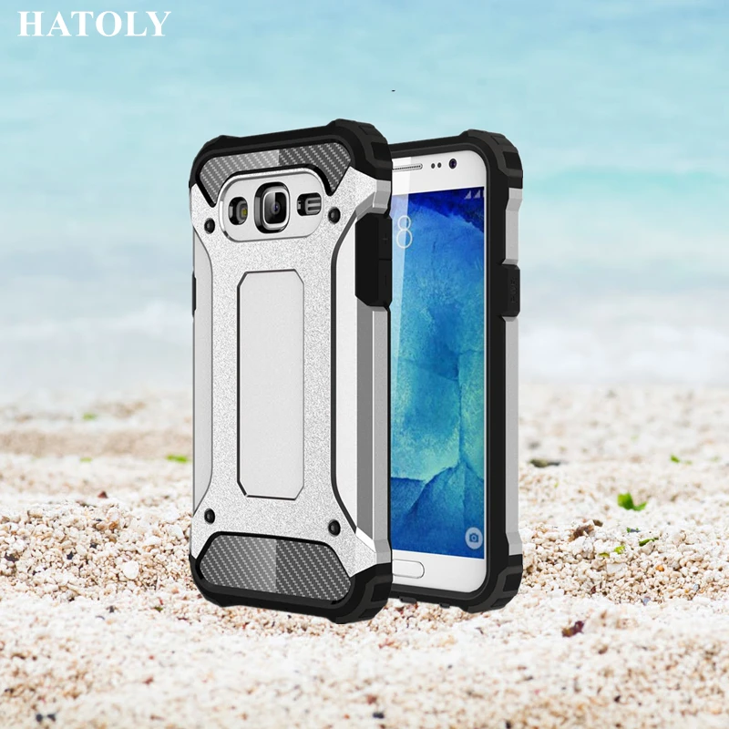 Чехол HATOLY для Samsung Galaxy J7 2015 чехол тяжелая броня тонкий жесткий силиконовый J700F # |