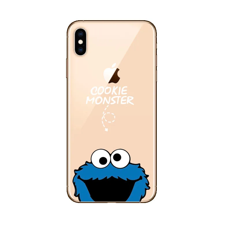 Мягкий ТПУ чехол для iphone 11Pro XS MAX XR 5S 6 6 S 7 6plus 6s plus 7plus чехол с мультяшным рисунком