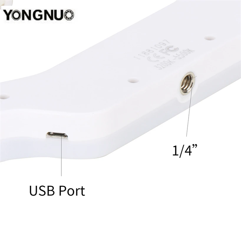 Кольцевой светильник YONGNUO YN128 светодиодный розовый для