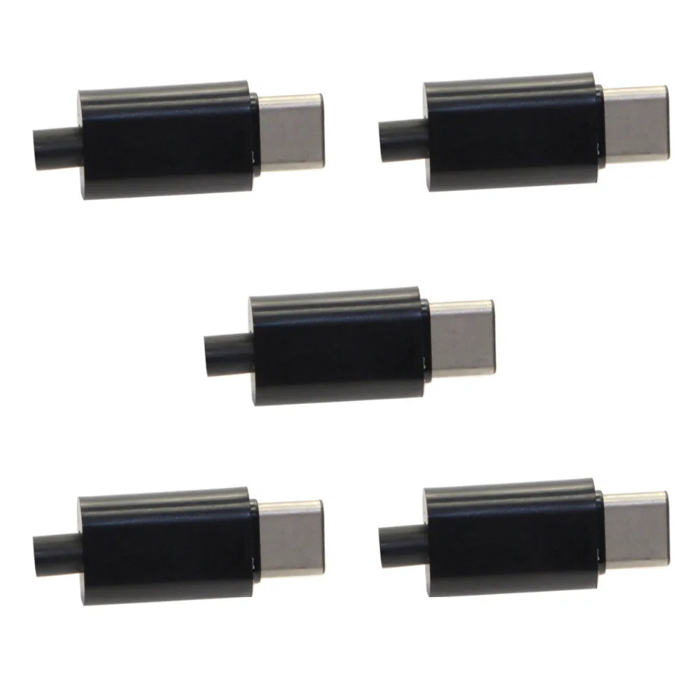 5 комплектов чёрный белый для самостоятельной сборки 24 контакта USB 3 1 Тип C