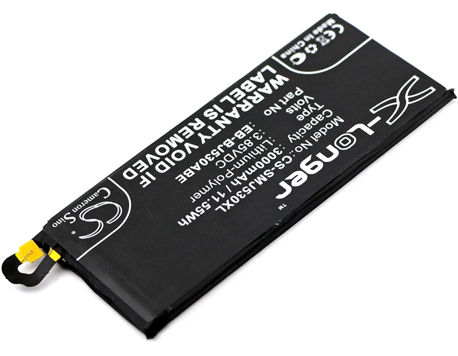 Аккумулятор Cameron Sino 3000 мАч для Samsung Galaxy J5 2017 Pro EB BJ530ABE/DS Φ J530L J530S J530Y/DS|3000mah battery|cameron