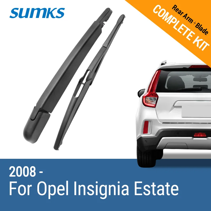 

SUMKS Rear Wiper & Arm for Opel Insignia Estate 2008 2009 2010 2011 2012 2013 2014 2015 2016 2017