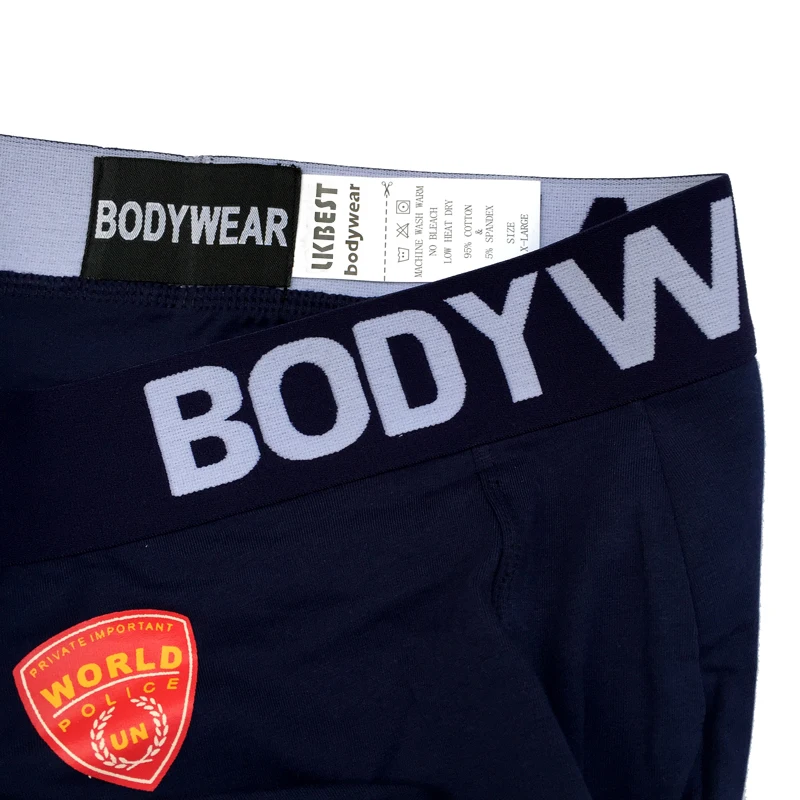 3 шт./Лот новые мужские боксеры модное нижнее белье мужское хлопковое сексуальное