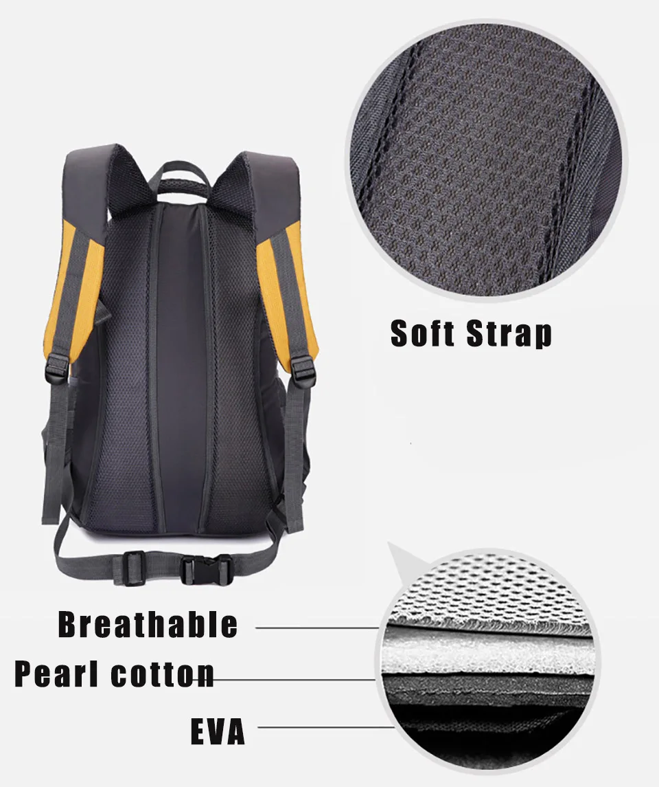 Качественные 45L мужские и женские сумки для альпинизма рыбалки на открытом