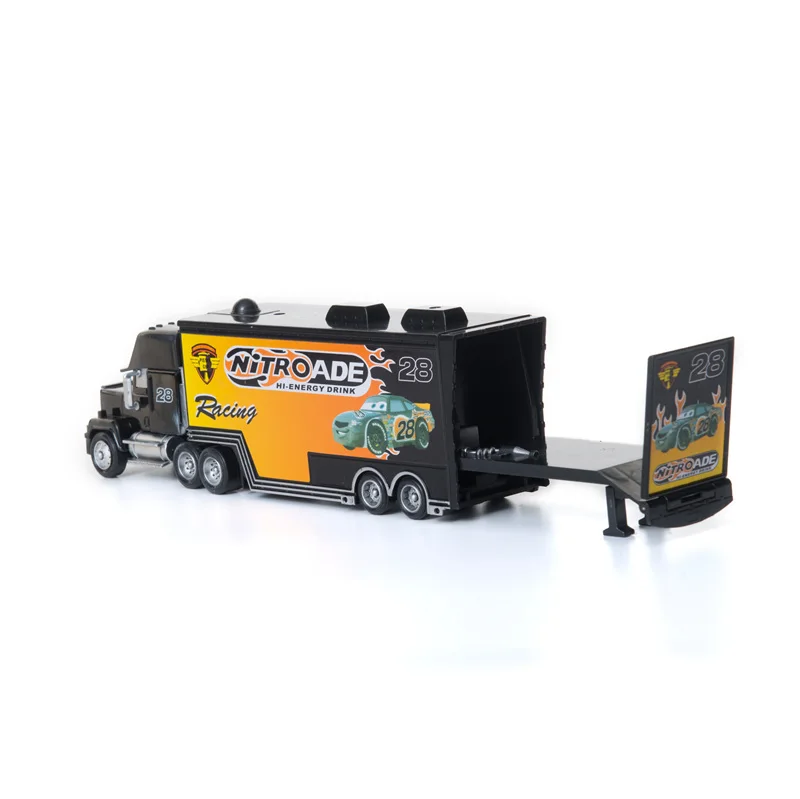 Disney Pixar Cars 2 3 игрушки № 35 грузовик молния McQueen Джексон шторм Рамирез Мак дядюшка 1:55 литой модельный автомобиль игрушка детский подарок