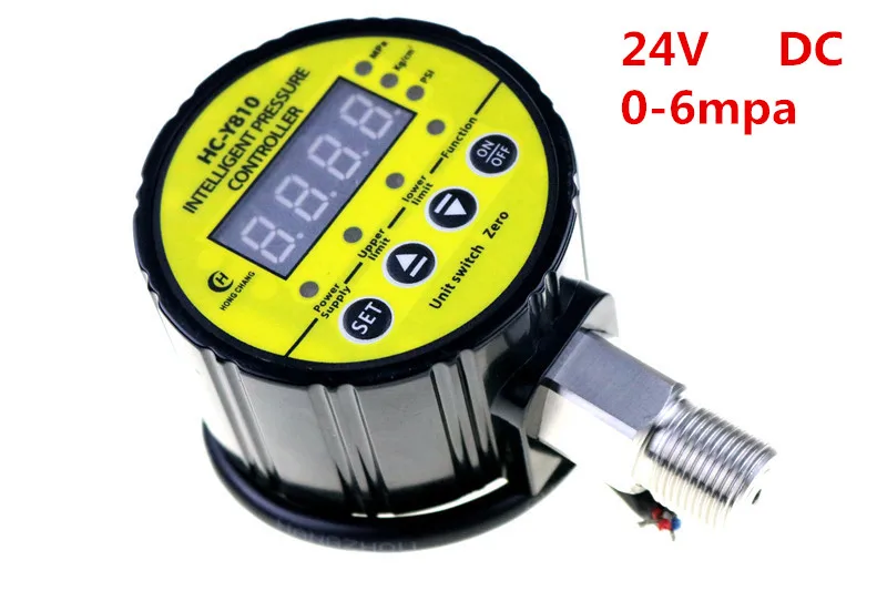 

HC-Y810 0-6mpa 24VDC Digital electrical contact pressure gauge