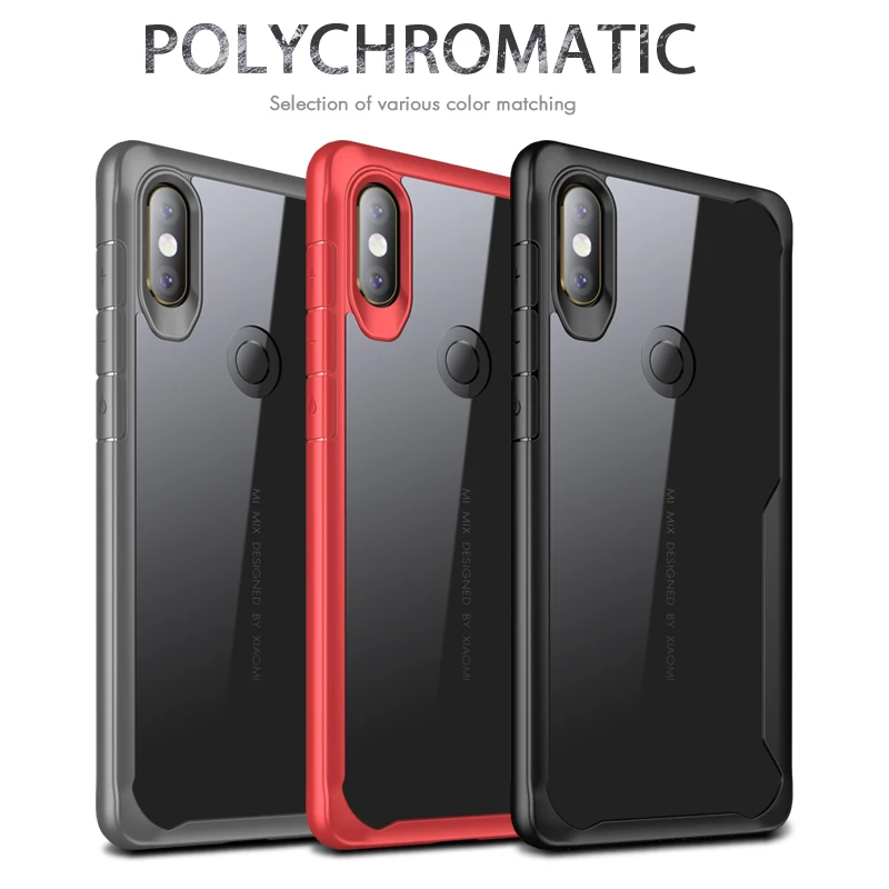Взрывозащищенный акриловый прозрачный чехол для телефона Xiaomi 5x 6X A2 Lite Redmi 7 Note 6 Pro