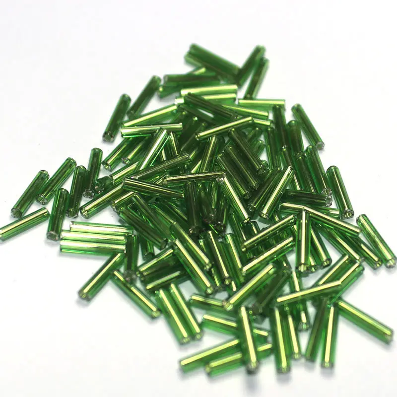 Free Shipping More Colors1500pcs 2x7mm Jewelry Making Handwork DIY Loose Czech Glass Tube Spacer Seed Beads|seed beads|beads free shippingtube spacer