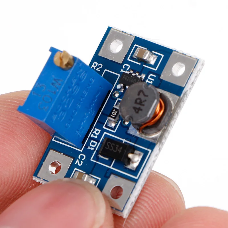 DC-DC 2-24V to 2-28V 2A SX1308 Регулируемый силовой модуль Step Up Boost Converter # Aug.26 | Обустройство