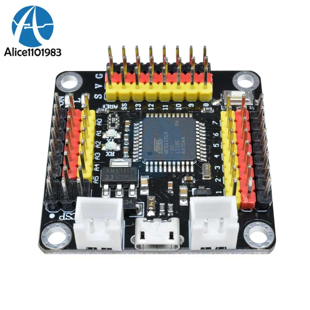 Мощная серия Micro Digital ATmega32U4 ATMEGA32U4 AU 3 V плата микроконтроллера модуль USB набор