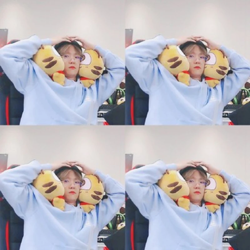 Толстовка WXCTEAM Kpop BAEK HYUN в Корейском стиле Повседневная с длинными рукавами для