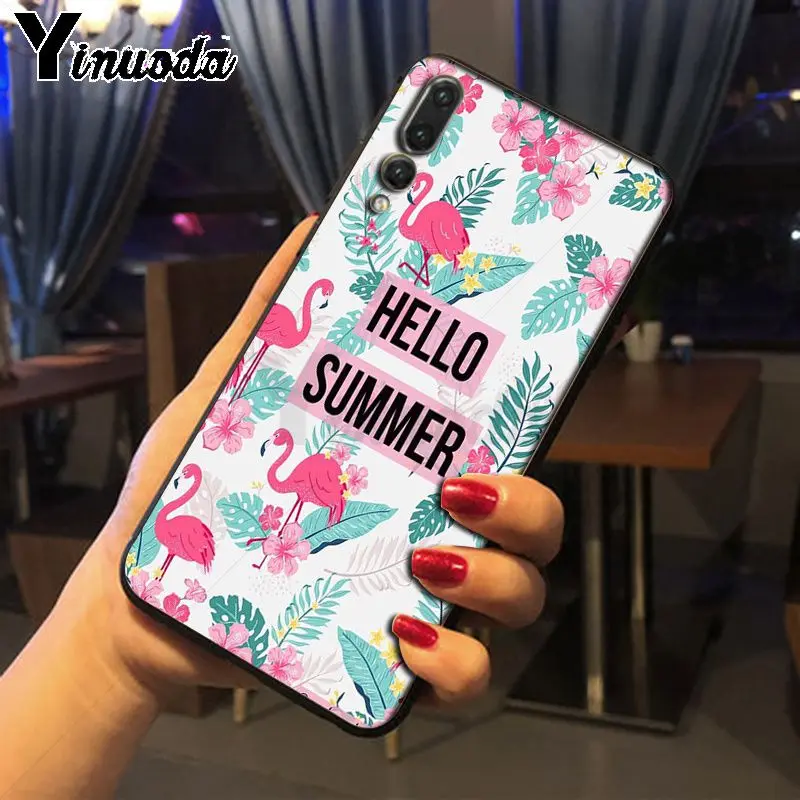 Мягкий чехол для телефона Yinuoda hello summer weekend cool Huawei honor 8x 7a P20Lite P10 Plus Mate10Lite Mate20 P20 Pro |