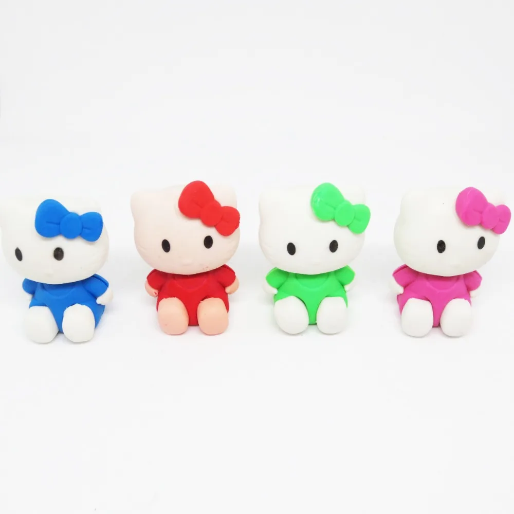 Креативный ластик для карандашей Hello Kitty сделай сам коррекции детских