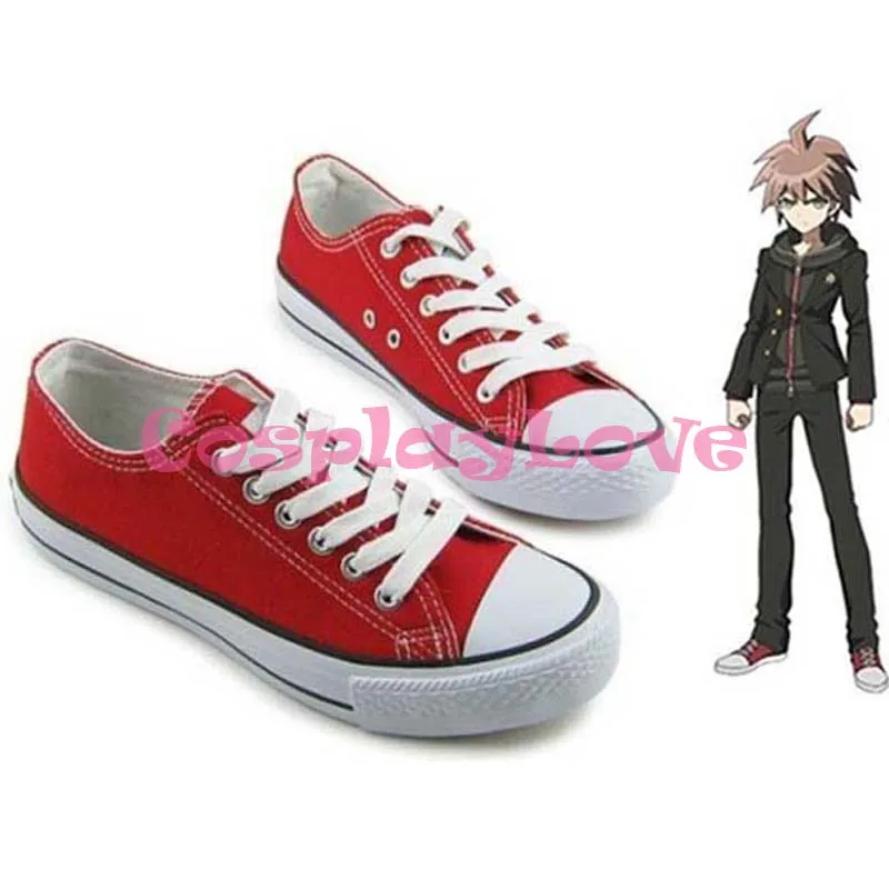 Danganronpa Dangan Ronpa Naegi Makoto/Обувь для костюмированной вечеринки Ботинки ручной работы