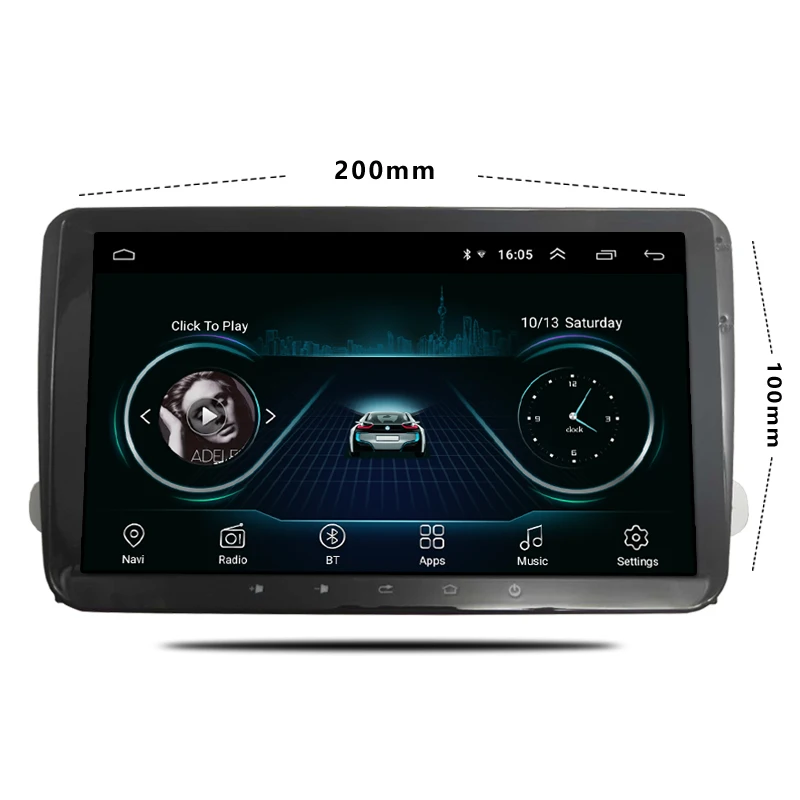 Универсальный 9 дюймов Автомобильный аудио плеер Smart gpsRadio Android 8 0 2din сенсорный