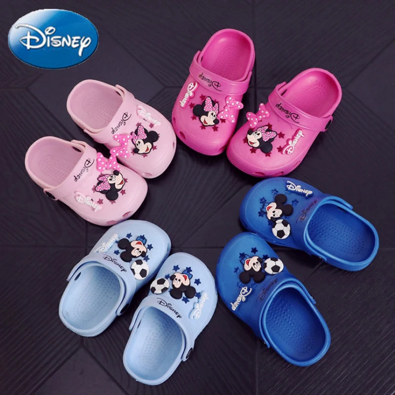 Disney Micky 2018 Sandals Boys Girls Toddler Beach Slipper Kids Baby Cute Cartoon Childrens Casual Shoes Summer EVA Anti-slip | Детская