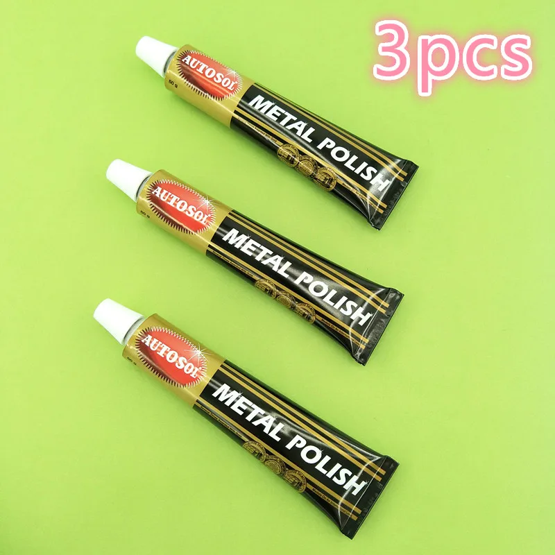 Germany 3 PCs 50g autosol metal polish scratch repair mobile phone watch with grinding stainless steel copper | Инструменты