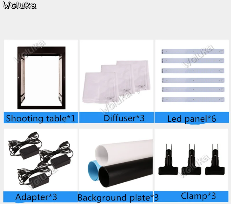 LED large studio 180CM softbox Children's model photo lighting box cabinet clothing scene Studio CD50 T03 | Электроника