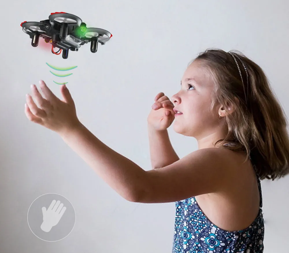 JJRC H56 TaiChi радиоуправляемые дроны интерактивный контроль высоты контроль жестов бросок встряхнуть Летающий 3D флип один ключ взлет посадка Дрон