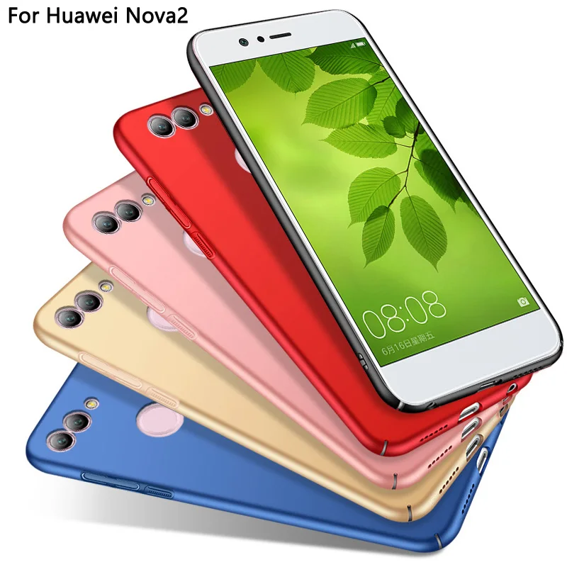 Для Huawei Nova2 Чехол Жесткий PC задняя крышка чехол жесткий для Nova 2 Защитные Матовые