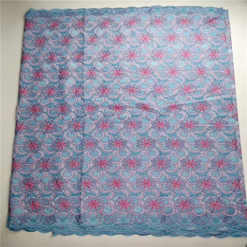 High Quality African Stones Swiss Voile Lace 2018 Nigerian Dry Polish Cotton Fabric For Women Dress wh60-944 | Дом и сад