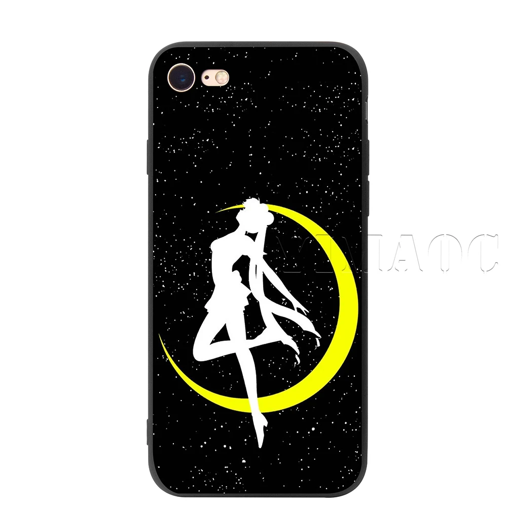 YIMAOC Сейлор Мун силиконовый мягкий чехол для iPhone 11 Pro XS Max XR X 8 7 6 6S Plus 5 5S SE - Цвет: 1