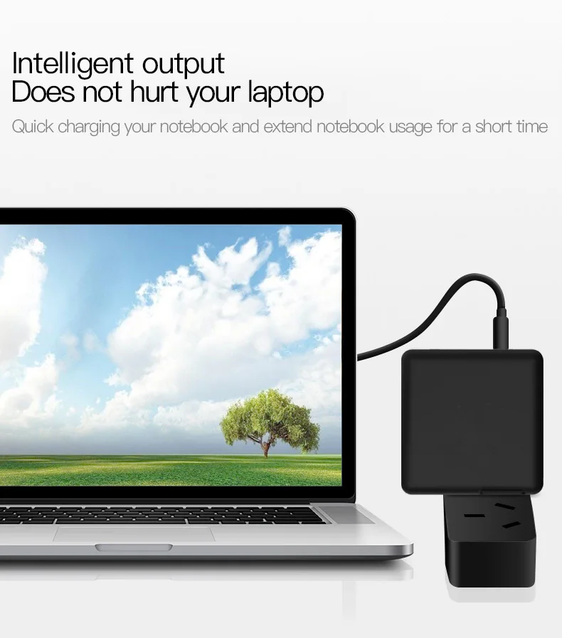 61 Вт PD type C USB быстрое зарядное устройство для ноутбука MacBook huawei адаптер питания быстрая зарядка 3,0 телефон планшет USB зарядное устройство США ЕС Великобритания 3 Разъем