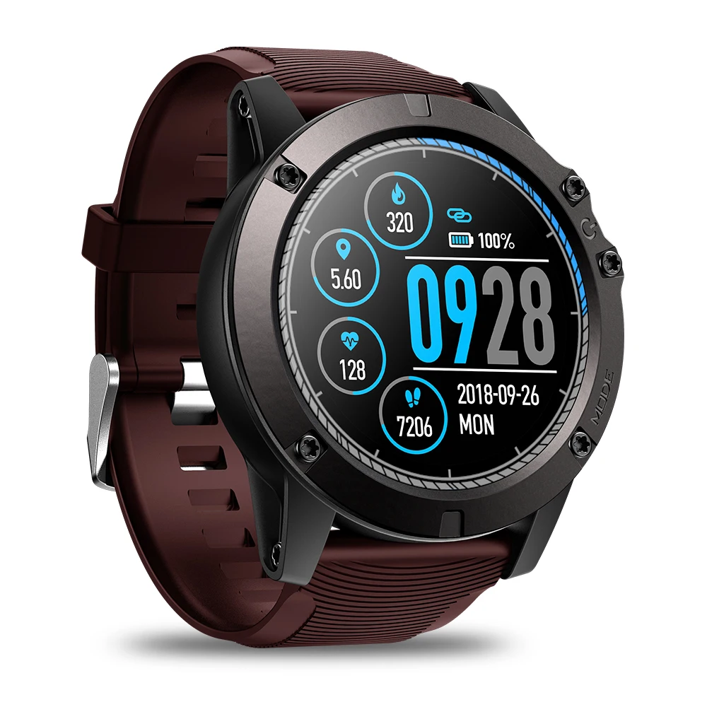 Zeblaze VIBE 3 PRO умные часы для мужчин 1," экран наручные часы Bluetooth 4,0 монитор сердечного ритма IP67 водонепроницаемые спортивные умные часы