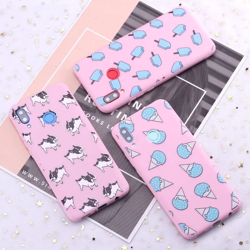 Силиконовый чехол для телефона Samsung S8 S9 S10 S10e S20 Plus Note 8 9 10 A7 A8 с изображением