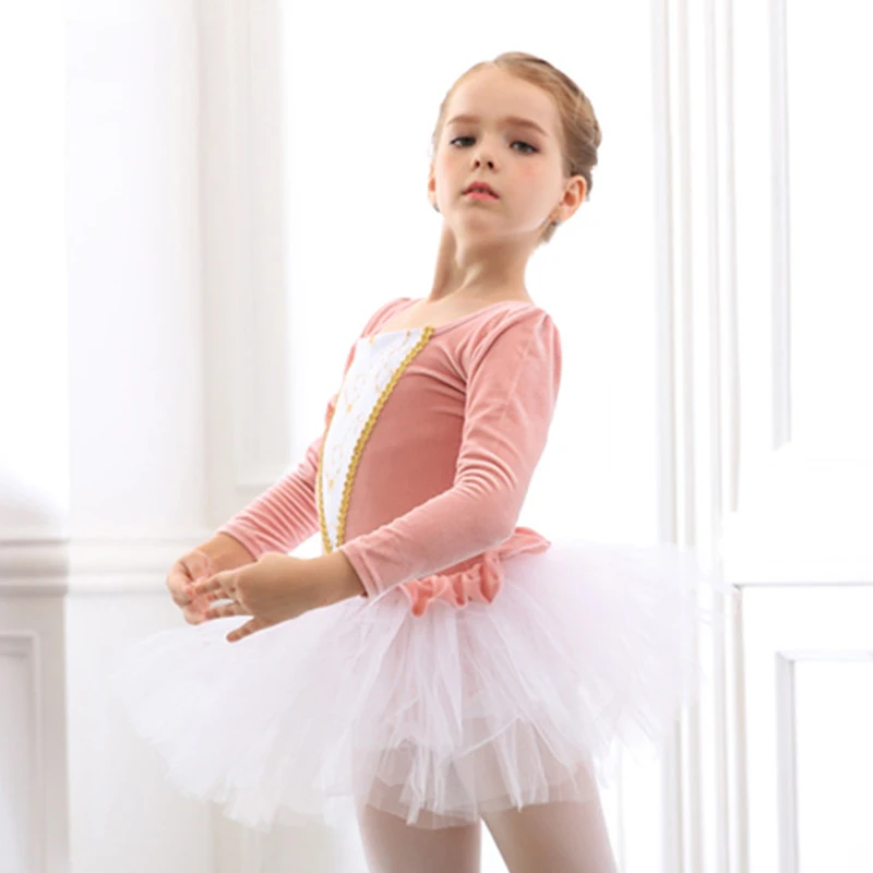 Танцевальные костюмы принцессы для девочек; бархатное платье для выступлений для детей; балетное трико с юбкой-пачкой; танцевальные костюмы; балетное платье; Балерина