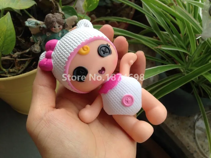 Новые милые мини куклы Lalaloopsy для новорожденных набор из 3 фигурок детские игрушки