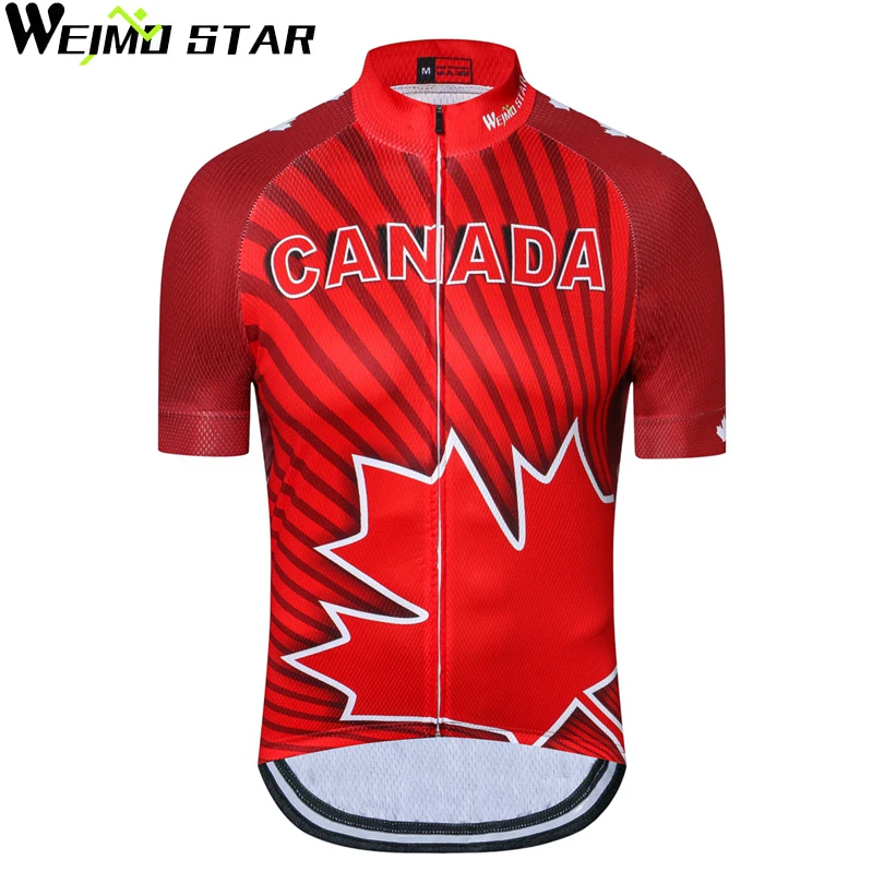 

Веломайка WEIMOSTAR, летняя, Канада, одежда для велоспорта, Спортивная веломайка для езды на велосипеде, топы, одежда для велоспорта с коротким р...