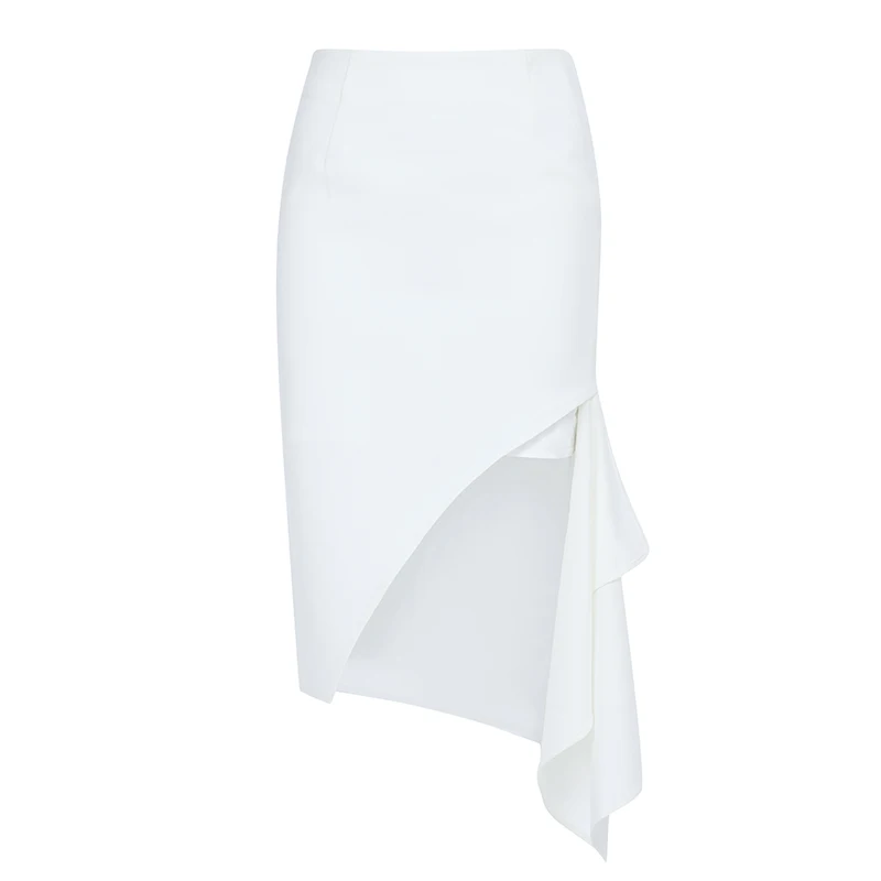 Женский офисный костюм из двух предметов кружевной топ с круглым вырезом и