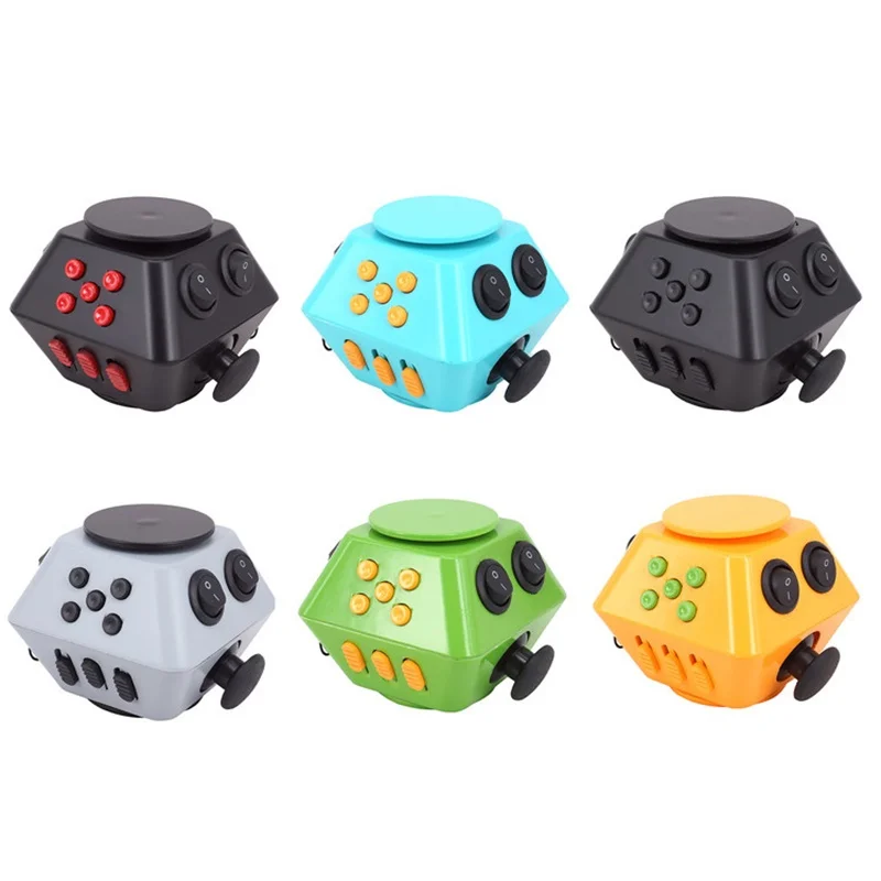 Фиджет Спиннер комбинированный снятие стресса Улучшенный 3 антистрессовый