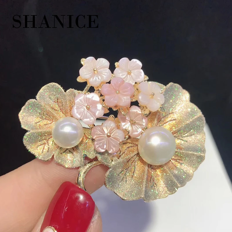 SHANICE Ретро Пескоструйный красочный Жемчуг Роскошная большая микро выложенная AAA