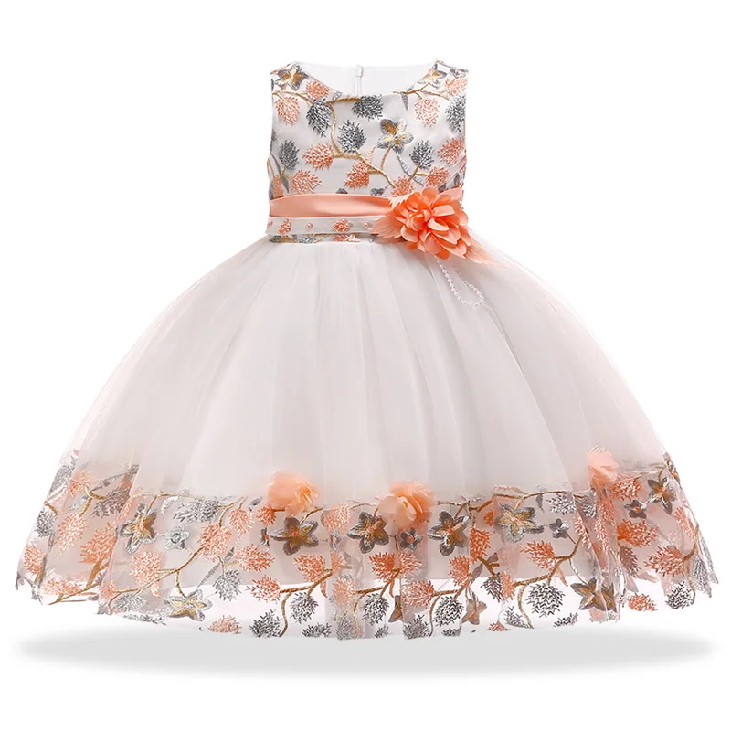 Платье для маленьких девочек 2019 Рождественская одежда Vestido Infantil летнее платье на