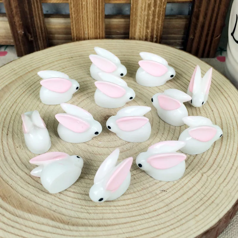 10 шт. сказочные садовые миниатюры статуэтки террариума кролик сделай сам Kawai