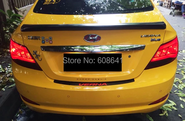 Для Hyundai Verna Solaris светодиодный задний фонарь 2010-13 лет дымовая версия | Автомобили и