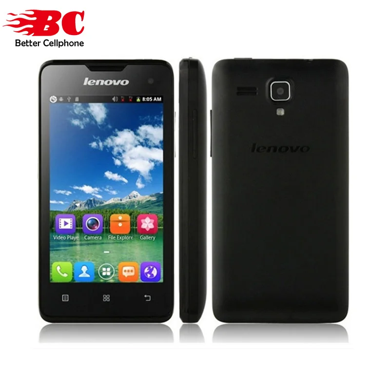 Оригинал 4 &quotLenovo A396 SC7730 Quad Core 1.2 ГГц Android 2.3 смартфон GSM + WCDM Dual SIM 256 МБ Оперативная